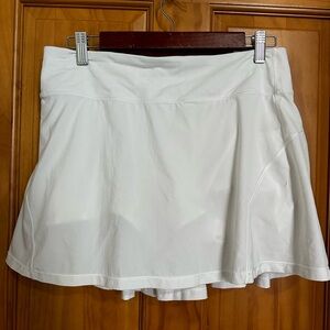 Lululemon Mid Rise Tennis Skirt with shorts underneath